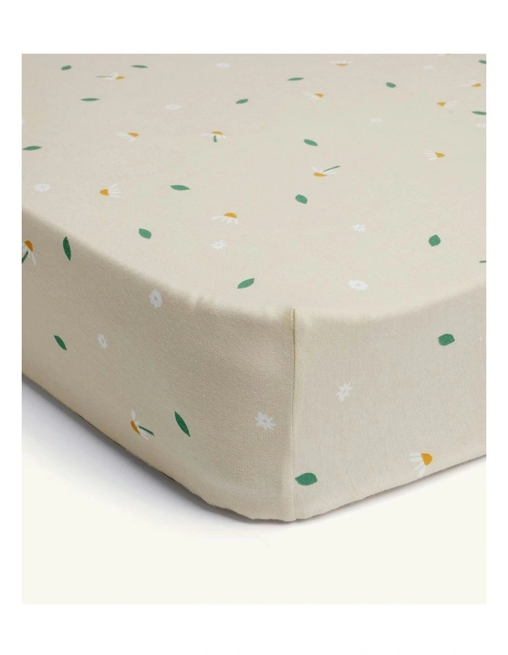 Waterproof Fitted Sheet in Beige image 5