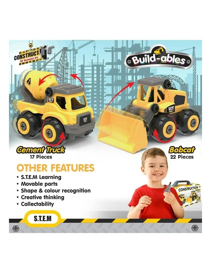 Buildables Construction Vehicles 2 in 1 image 6