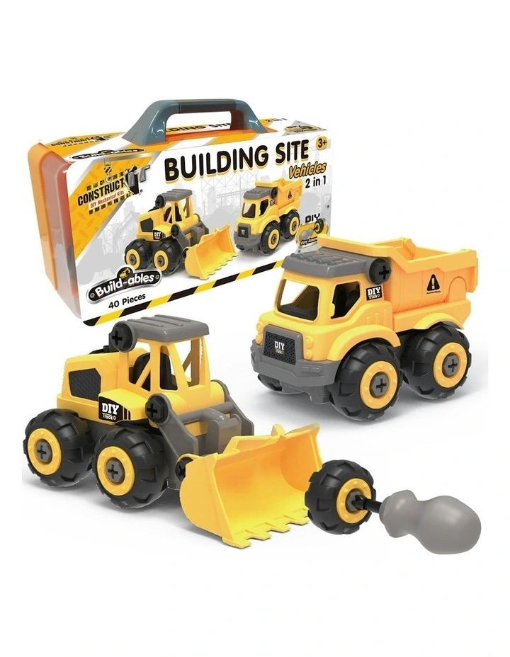 Buildables Building Site Vehicles 2 in 1 image 2