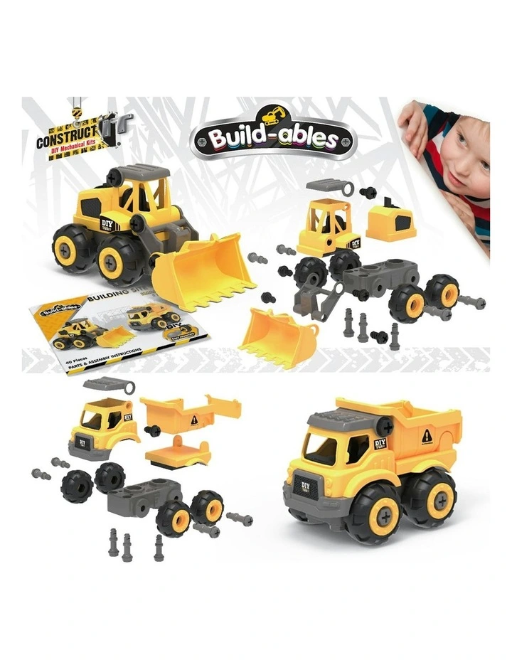 Buildables Building Site Vehicles 2 in 1 image 4