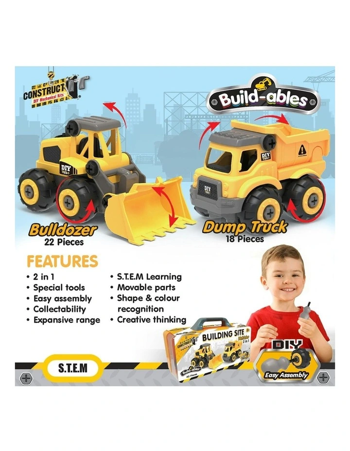 Buildables Building Site Vehicles 2 in 1 image 6