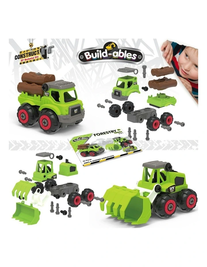Buildables Forestry Vehicles 2 in 1 image 4