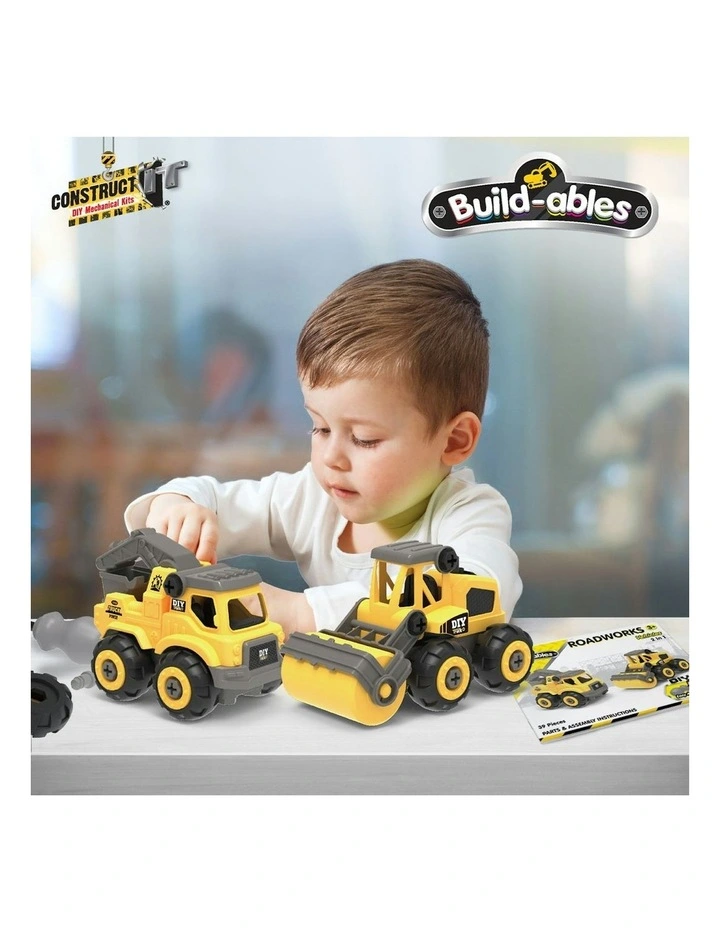 Buildables Roadworks Vehicles 2 in 1 image 7