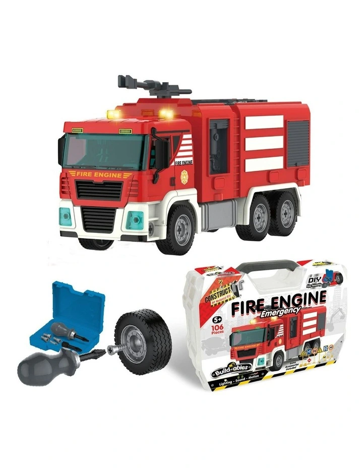 Buildables Plus Fire Engine Emergency image 1