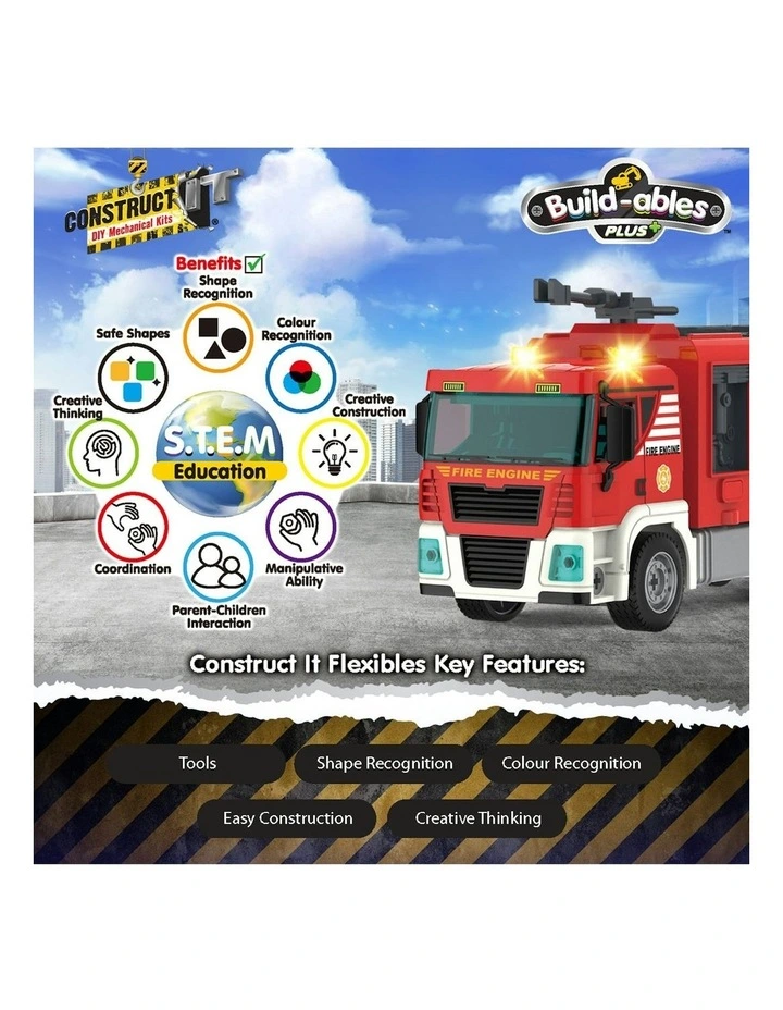 Buildables Plus Fire Engine Emergency image 2
