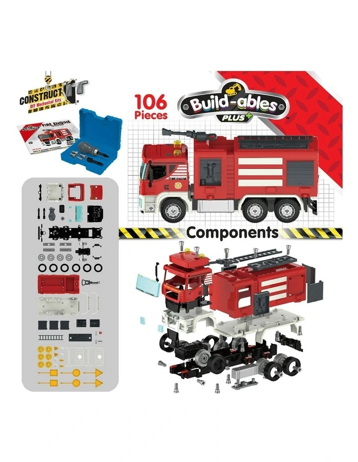 Buildables Plus Fire Engine Emergency image 3
