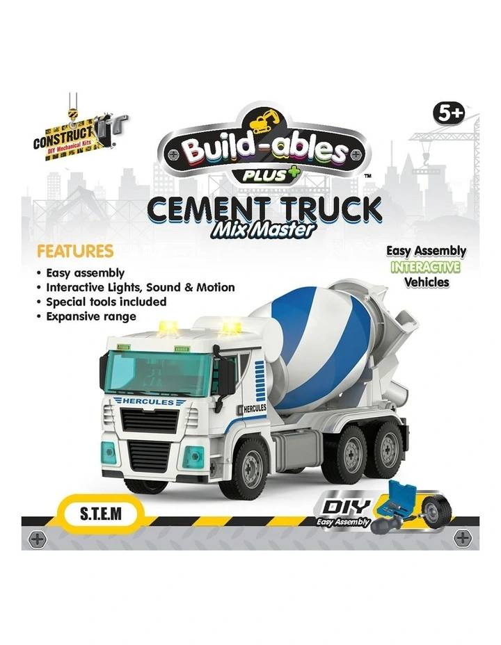 Buildables Plus Cement Truck Mix Master image 4