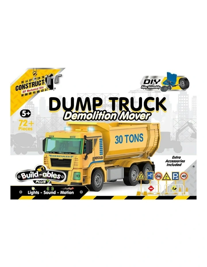 Buildables Plus Dump Truck, Demolition Mover image 3