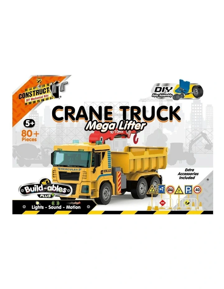 Buildables Plus Crane Truck, Mega Lifter image 3