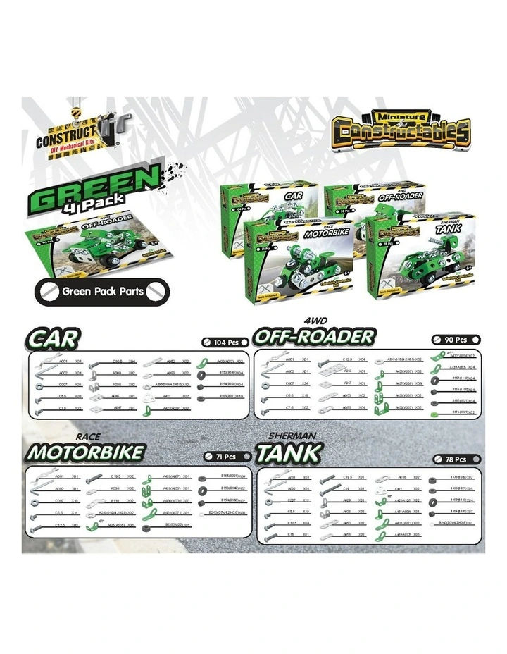 Miniature Constructables 4 Pack image 6
