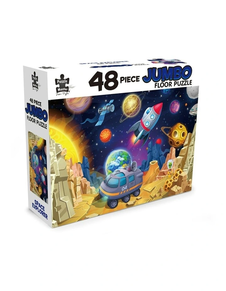 Jumbo Floor Puzzle Space Explorer 48 Piece image 1
