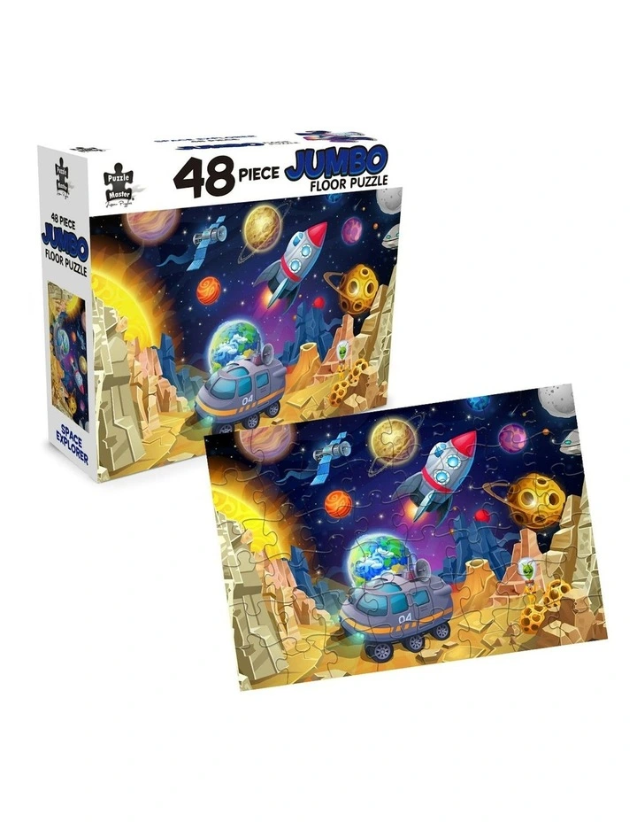 Jumbo Floor Puzzle Space Explorer 48 Piece image 2