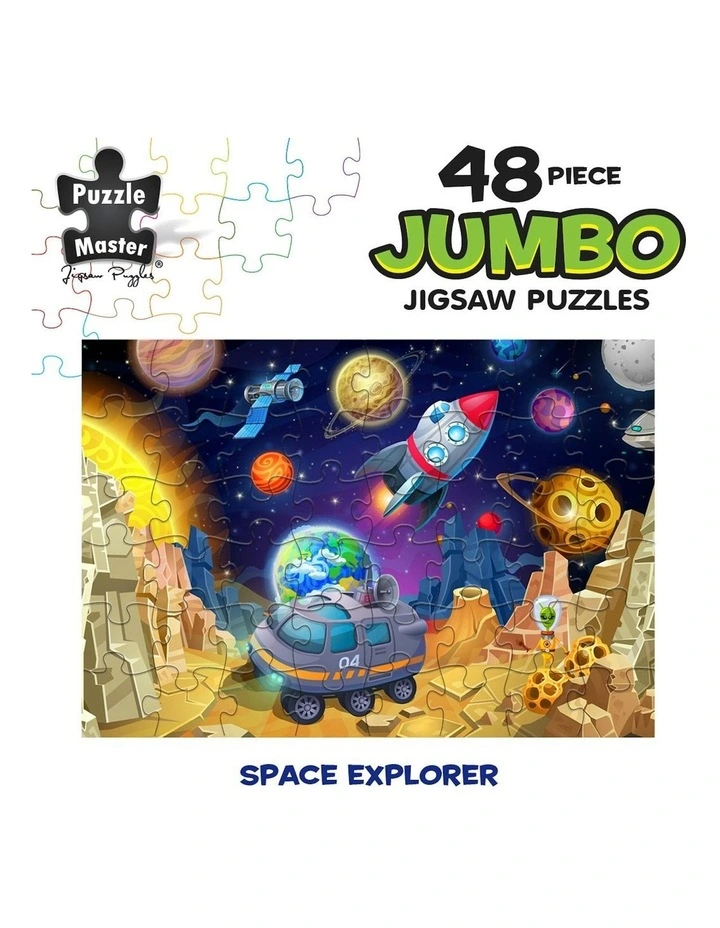 Jumbo Floor Puzzle Space Explorer 48 Piece image 3