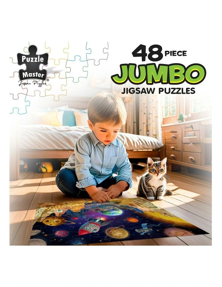 Jumbo Floor Puzzle Space Explorer 48 Piece image 5