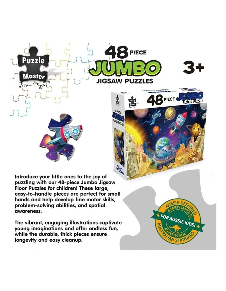 Jumbo Floor Puzzle Space Explorer 48 Piece image 7