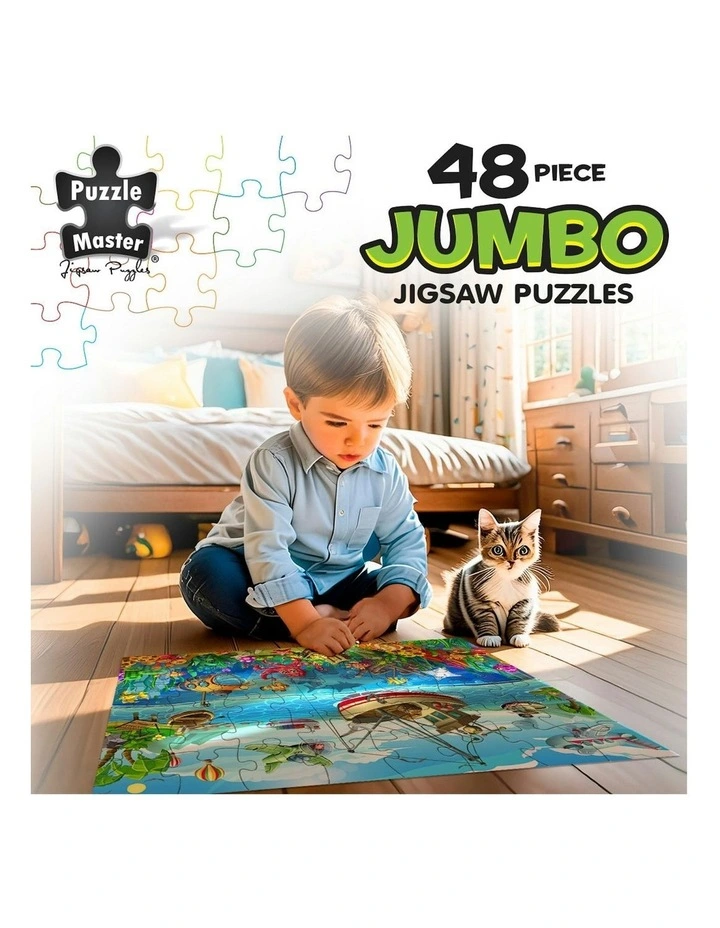 Jumbo Floor Puzzle Fishermans Wharf 48 Piece image 3