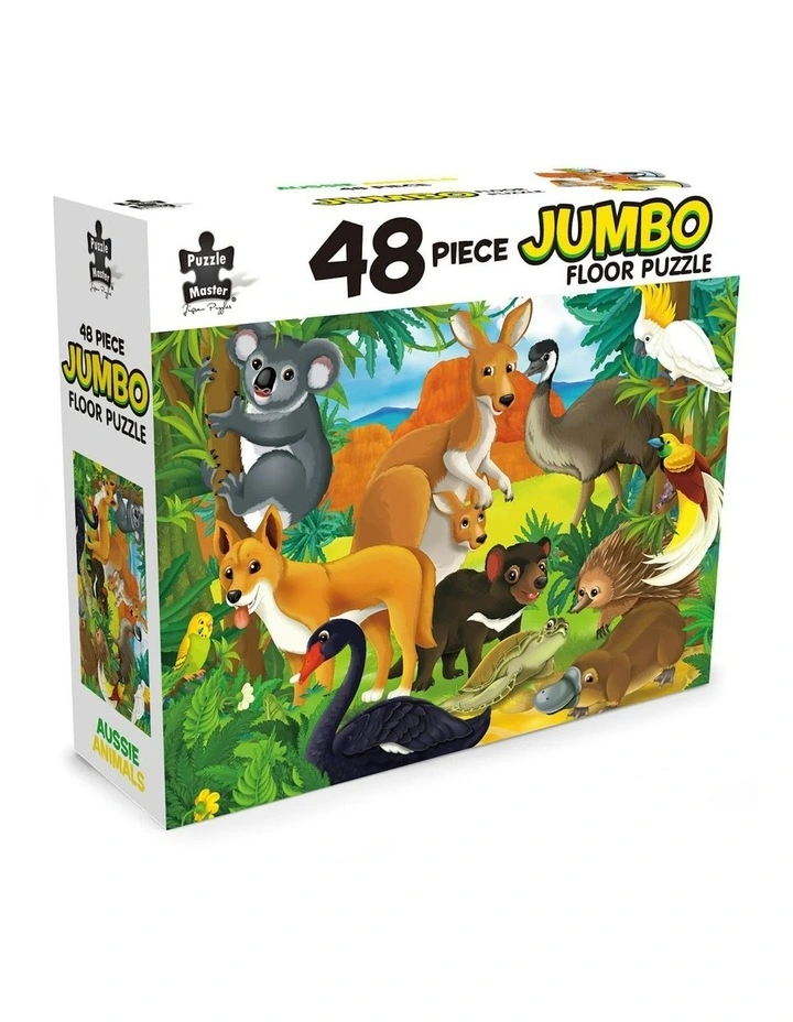 Jumbo Puzzles Aussie Animals 48 Piece image 1