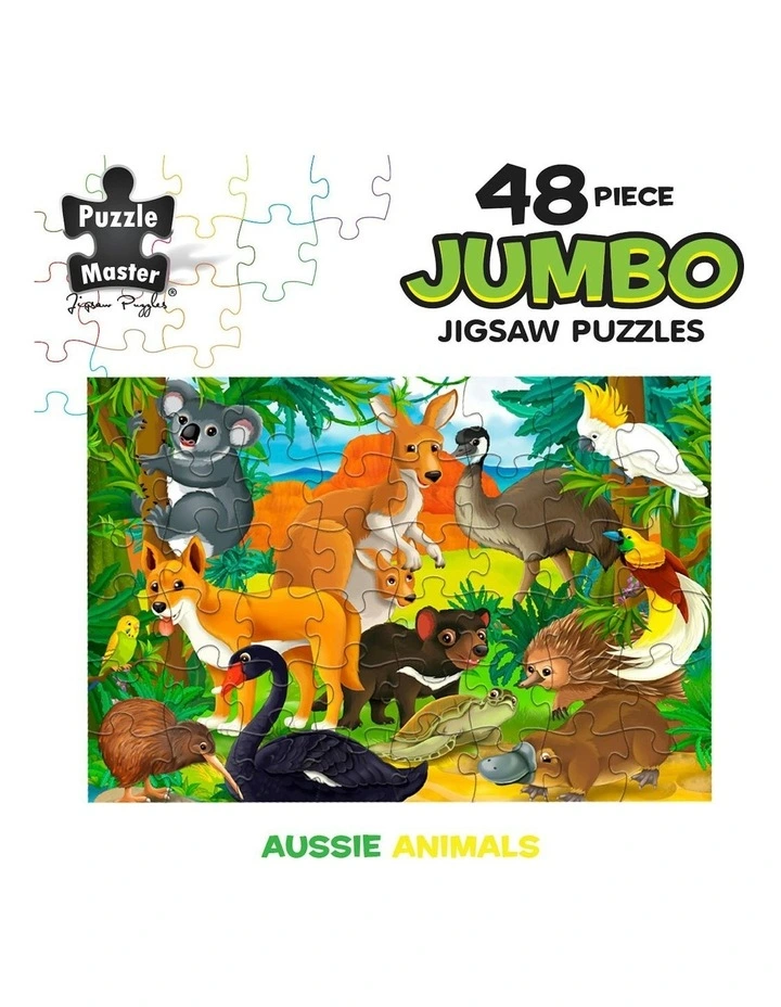 Jumbo Puzzles Aussie Animals 48 Piece image 3