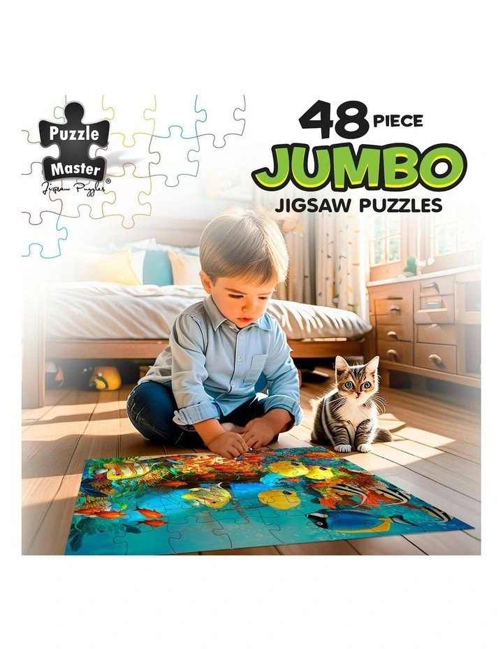 Jumbo Floor Puzzle Underwater Shipwreck 48 Piece image 5