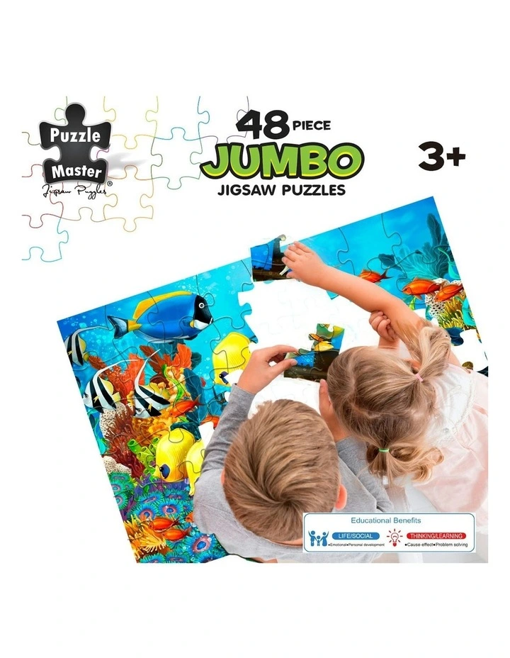 Jumbo Floor Puzzle Underwater Shipwreck 48 Piece image 6