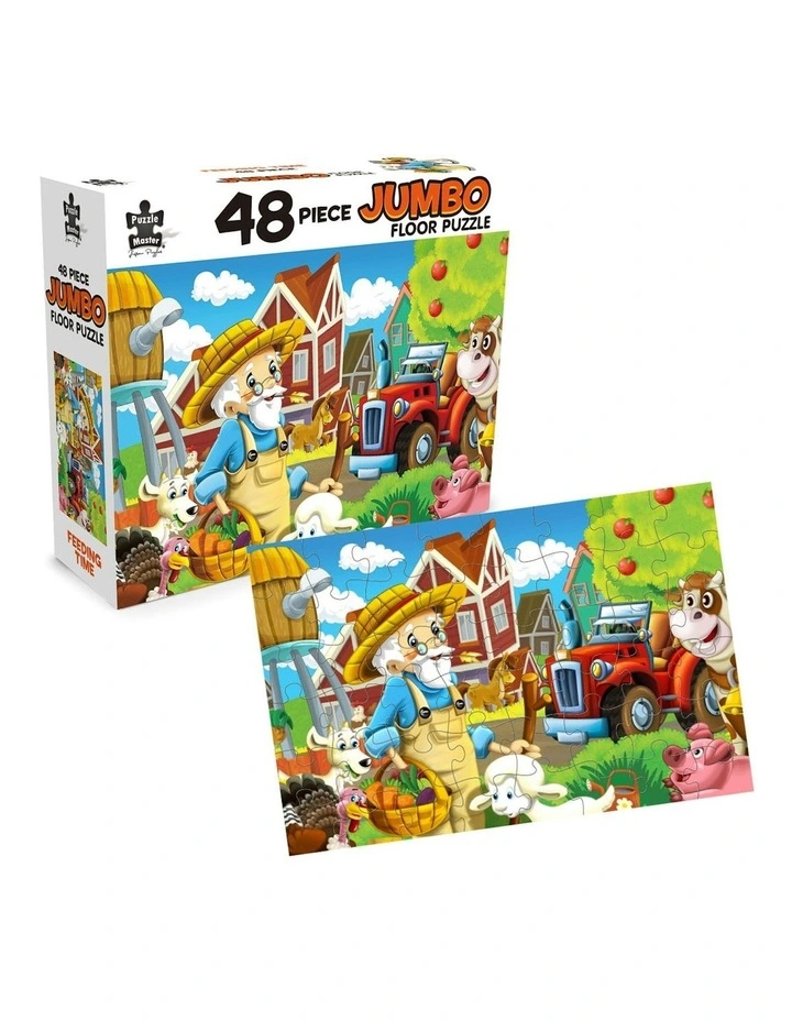 Jumbo Puzzles Feeding Time 48 Piece image 2