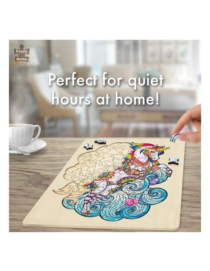 Wooden Jigsaw Unicorn Puzzle 129 Piece image 6