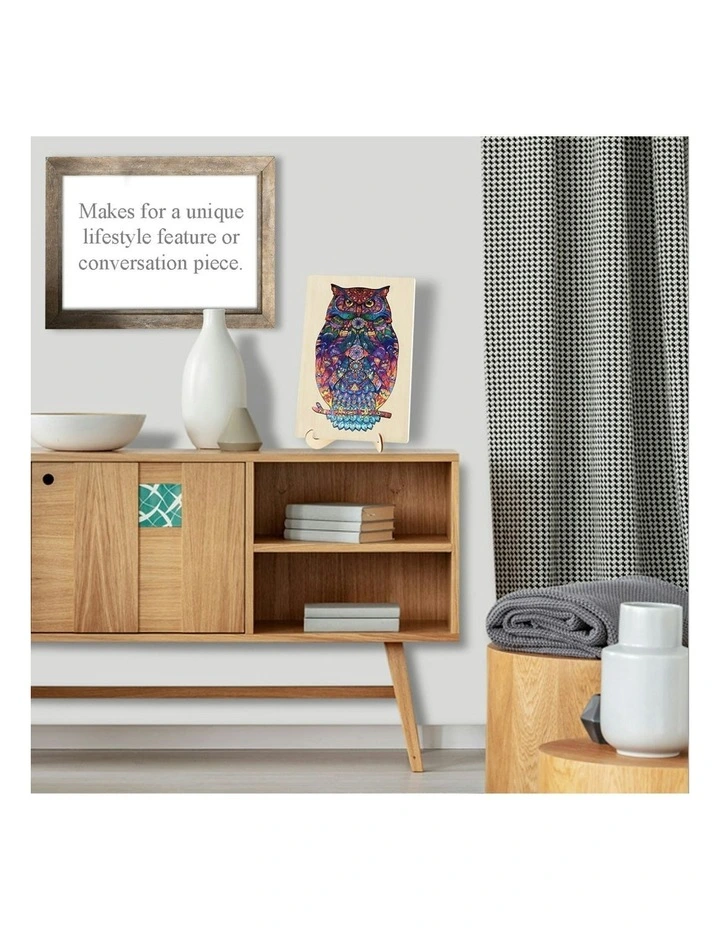Wooden Owl Jigsaw Puzzle 130 Piece image 7