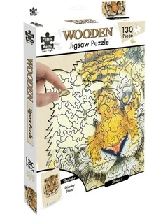 Wooden Jigsaw Tiger Puzzle 130 Piece