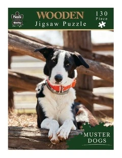 Shaped Wooden Muster Dogs Buddy Puzzle