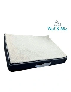 Orthopedic Memory Foam Pet Bed in White