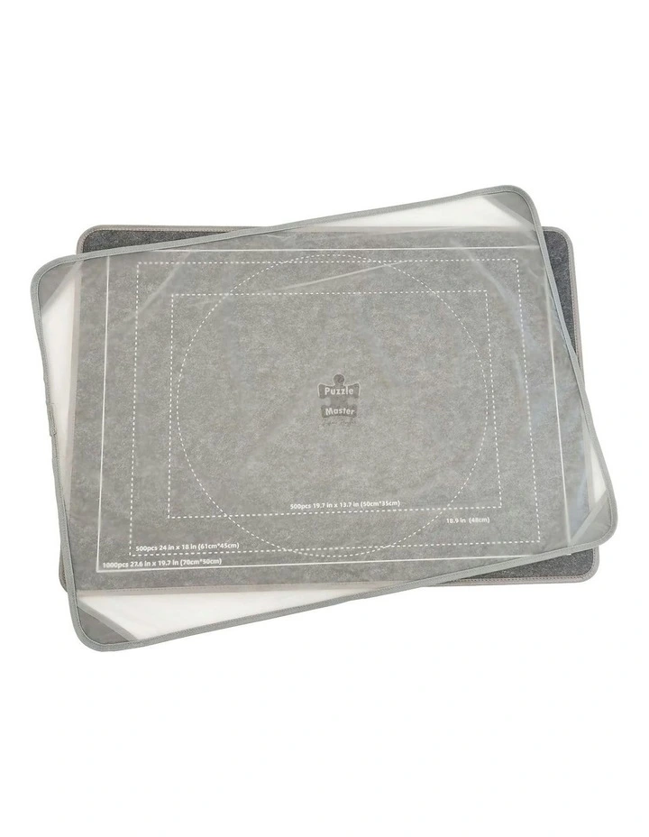 Felt Puzzle Assembly Board With Protective Cover image 4