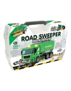 Build-ables Plus - Road Sweeper, Work Vehicle