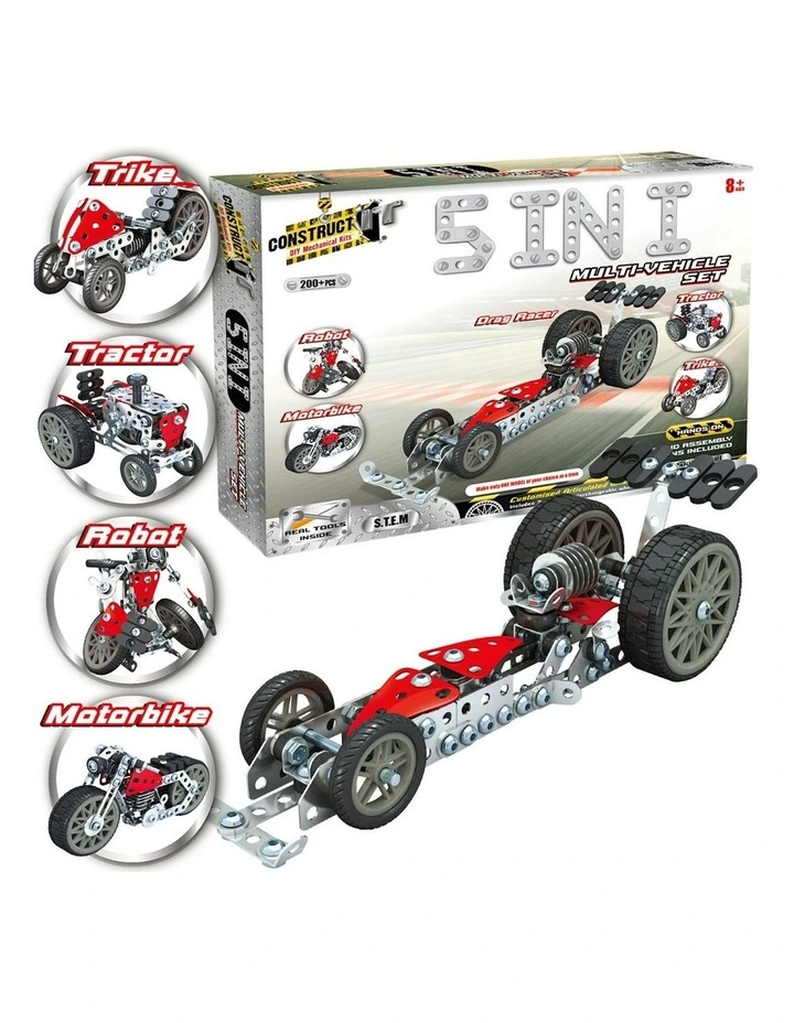5 in 1 Multi Vehicle Set image 3