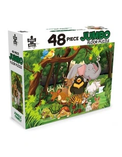 48 Piece Jumbo Floor Puzzle Jungle Family