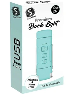 Scribbles USB Book light BLUE