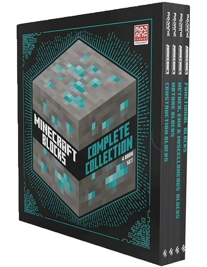 Minecraft Blocks Copy Slipcase Book Set Of 4 image 1