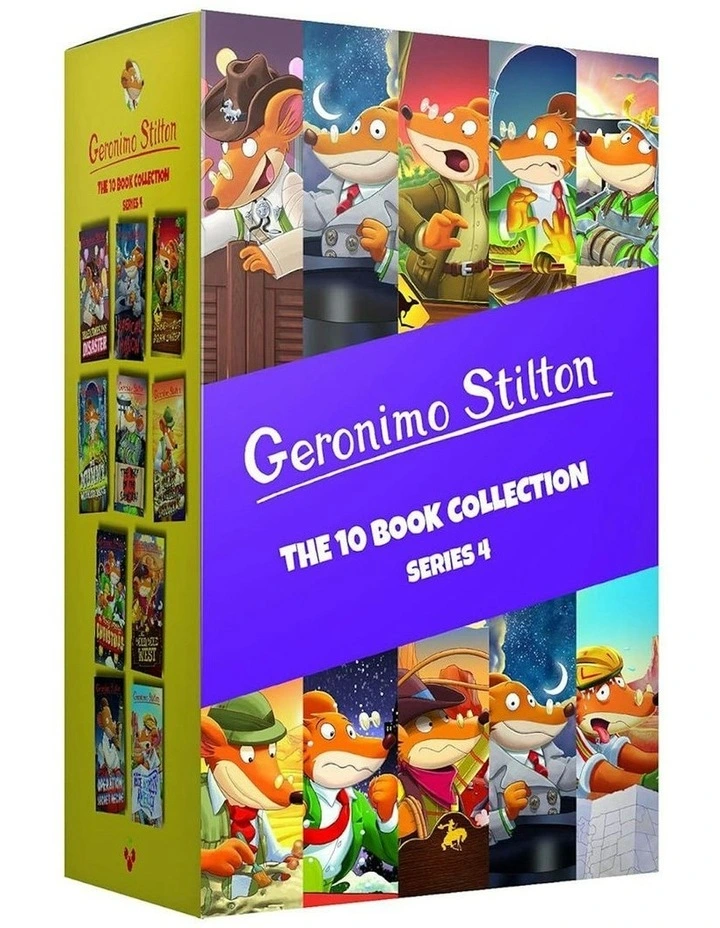 Geronimo Stilton: Book Collection (Series 4) Set of 10 image 1