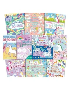Magical Unicorn Activity Book Pack Of 10