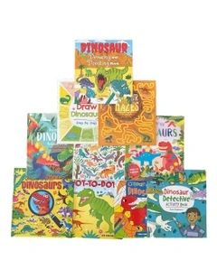 Roarsome Dinosaur Activity Book Pack Of 10