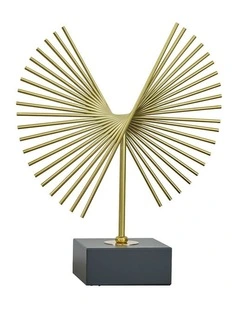 Anyhouz Luxury Metal Tabletop Decor 36cm in Gold
