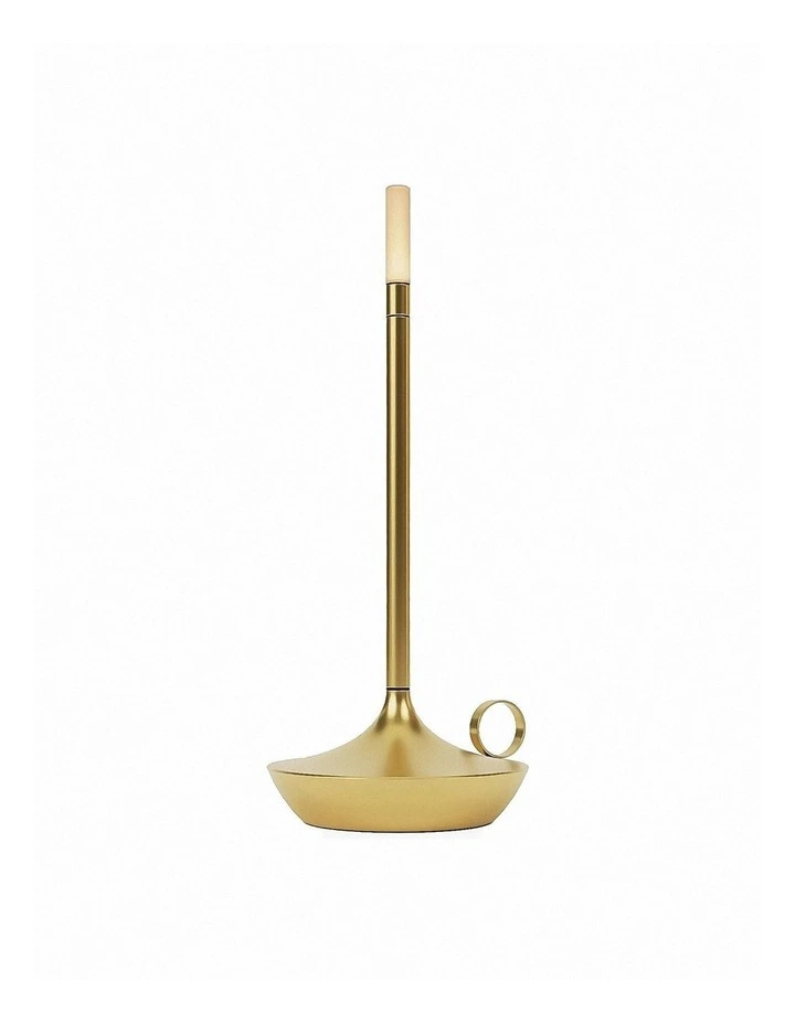 Hotel Lightning Lamp Upgraded Gold Led Bar Table lamp USB Rechargeable Office Restaurant Study Reading Desk Light image 1
