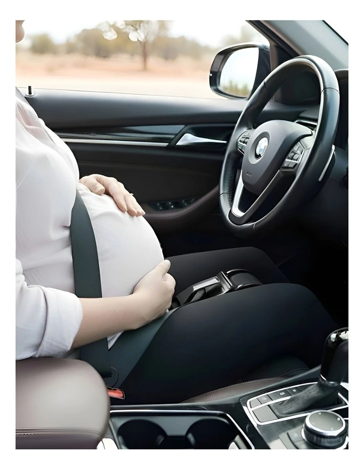 Pregnant Belly Protection Car Seat Belt in Black image 2