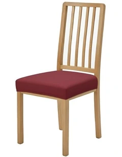 Plain Chair Cover in Wine Red