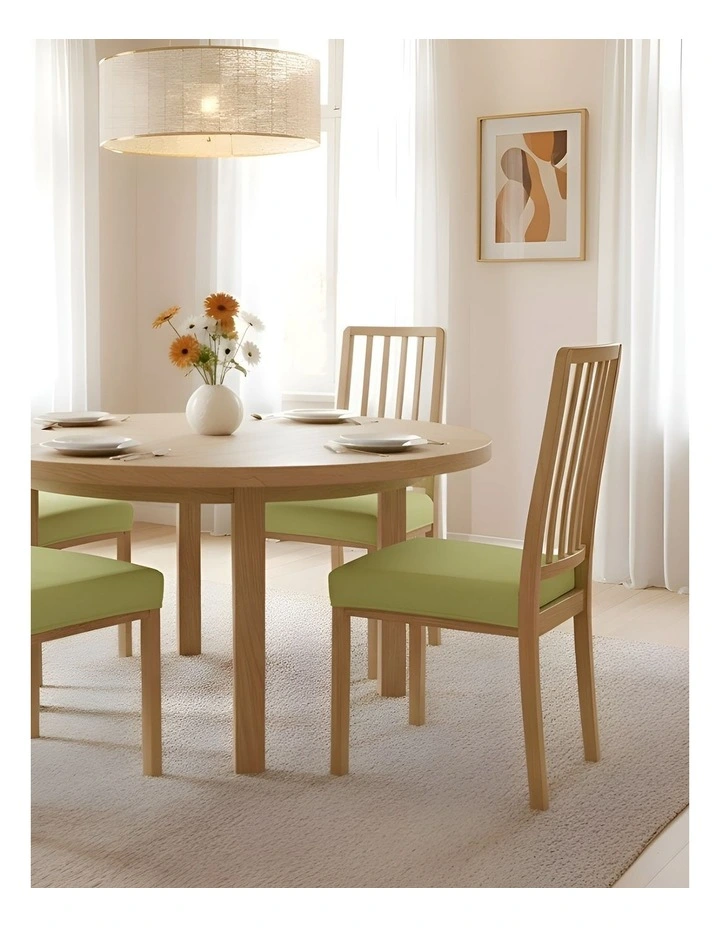 Plain Chair Cover in Light Green image 3