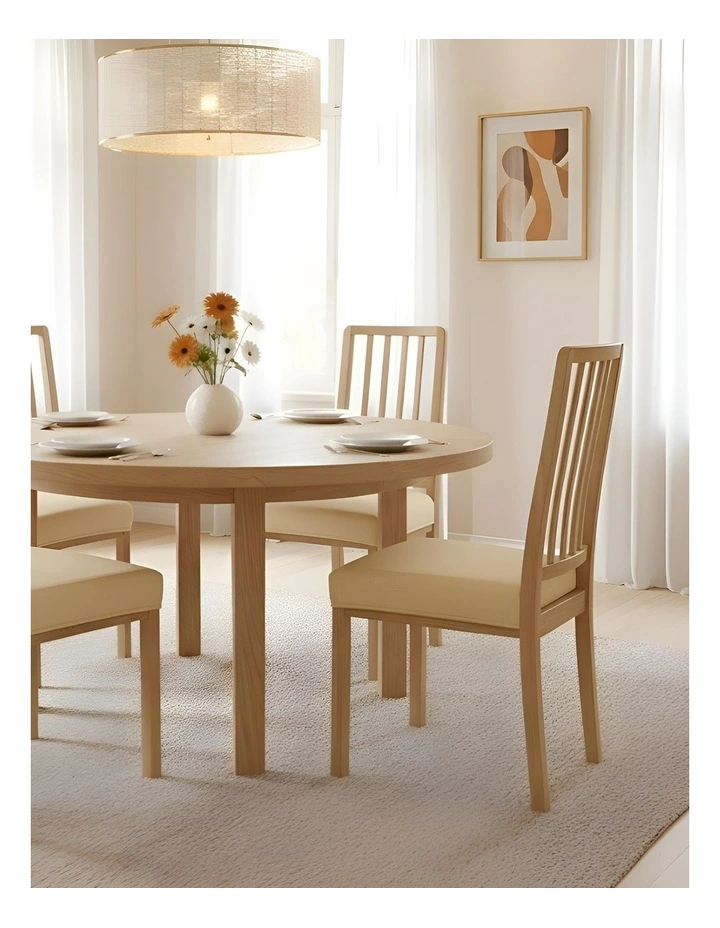 Plain Chair Cover in Beige image 4