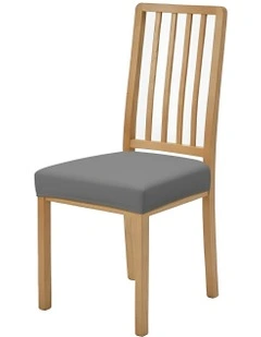 Plain Chair Cover in Grey