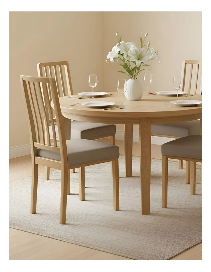 Plain Chair Cover in Grey image 3