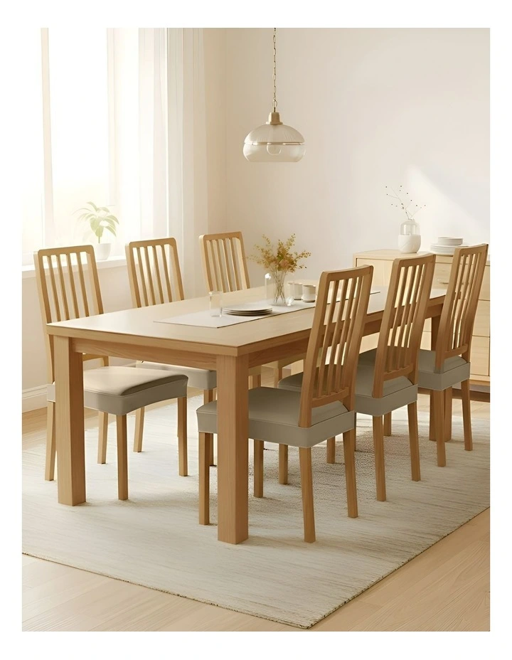 Pu Leather Chair Cover in Khaki image 4