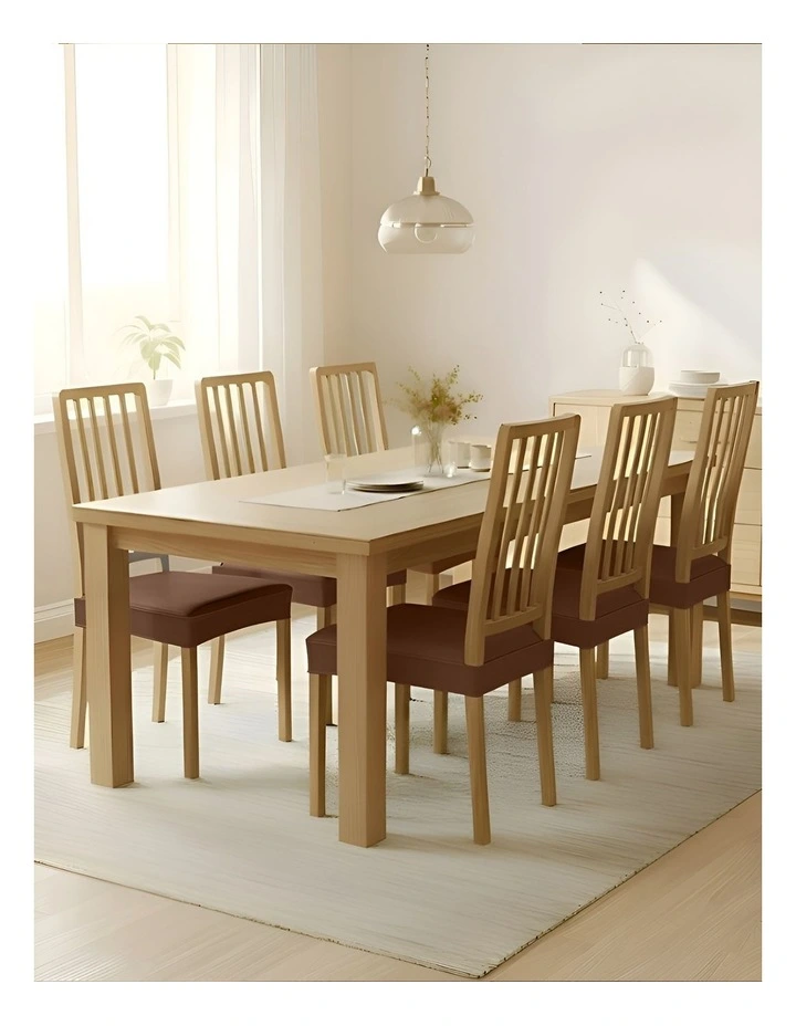 Pu Leather Chair Cover in Coffee image 4