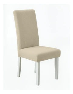 Corn Kernels Waterproof Chair Cover in Beige